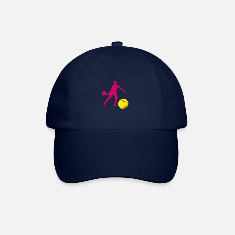 Femme Padel - Casquette classique - bleu/bleu