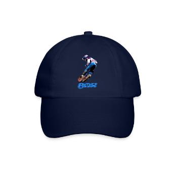 bmx racing - Baseball Cap - blue/blue - Front
