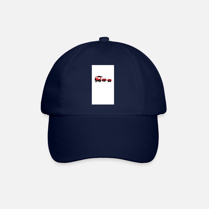 Eisenbahn - Baseballkappe - Blau/Blau