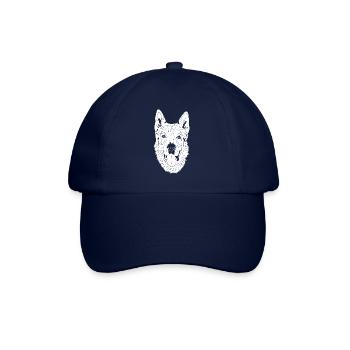 Tschechoslowakischer Wolfhund - Baseballkappe - Blau/Blau - Vorne