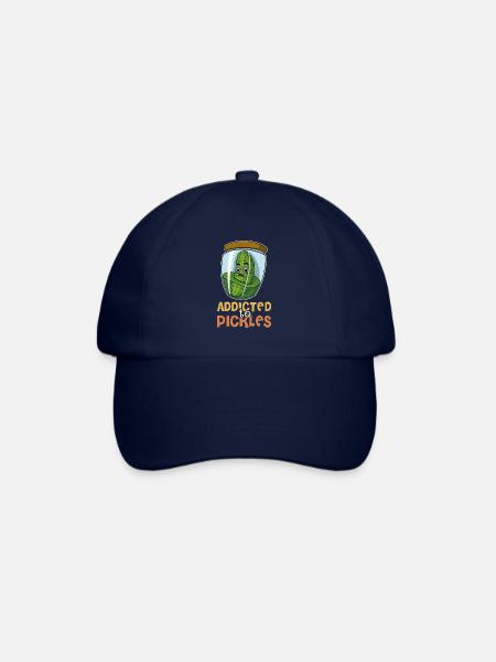 Fruit, garden, cucumbers, gherkins, gherkins - Baseball Cap - blue/blue