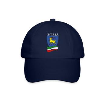 Istrien Tourist Hrvatska Kroatein Urlaub Balkan Re - Baseballkappe - Blau/Blau - Vorne