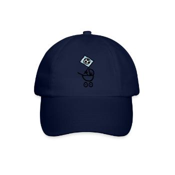 Argentine Bebé Fútbol Fan - Casquette classique - bleu/bleu - Devant