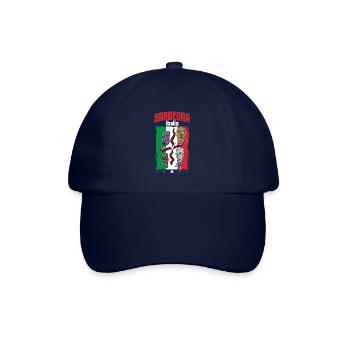 Italien Sardinien Insel Sardegna Urlaub Meer - Baseballkappe - Blau/Blau - Vorne