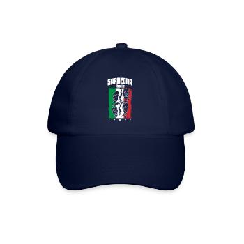 Italien Sardinien Insel Sardegna Urlaub Meer - Baseballkappe - Blau/Blau - Vorne