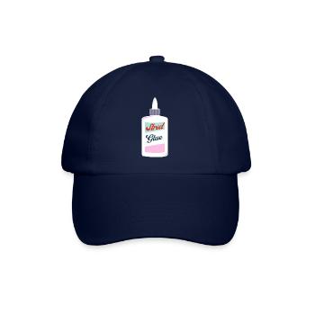 streetglue / sekundenkleber für die Strasse - Baseballkappe - Blau/Blau - Vorne
