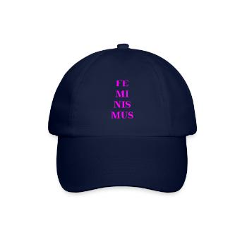 Feminismus Geschenkidee Feministin feministisch - Baseballkappe - Blau/Blau - Vorne
