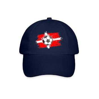 Football Denmark (Denmark) 02 - Baseball Cap - blue/blue - Front
