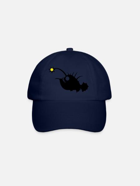 Anglerfisch - Baseballkappe - Blau/Blau