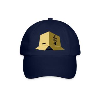 A moving box - Baseball Cap - blue/blue - Front