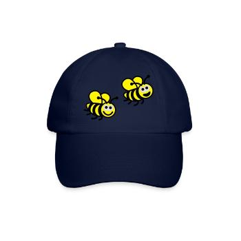 biene_bee___f3 - Casquette classique - bleu/bleu - Devant