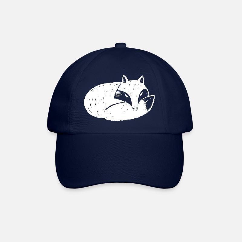 Fuchs - Baseballkappe - Blau/Blau