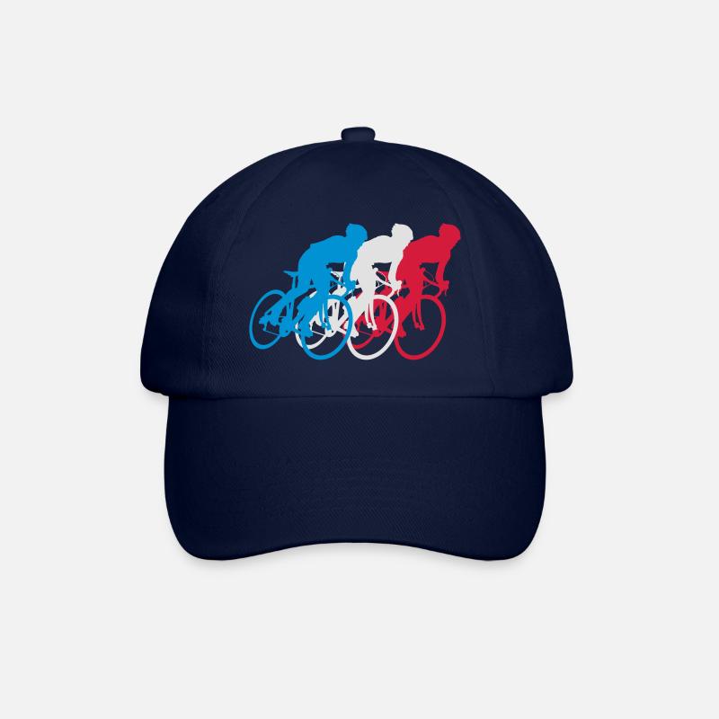 Bicyclists - Baseball Cap - blue/blue