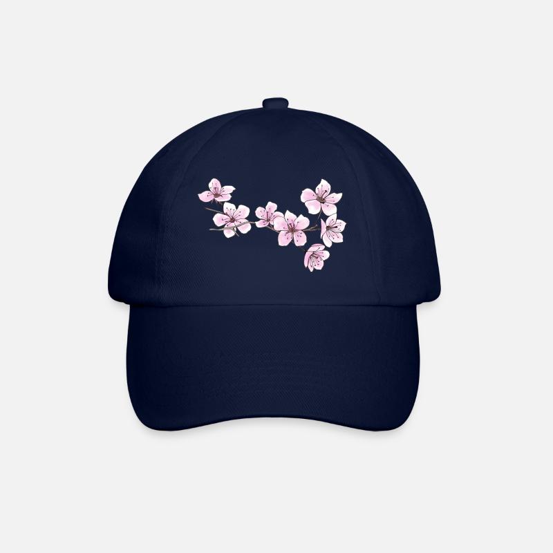 fleurs de cerisier - Casquette classique - bleu/bleu