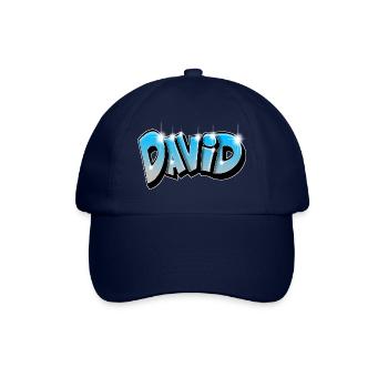 David - Baseball Cap - blue/blue - Front
