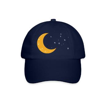 moon - Baseball Cap - blue/blue - Front