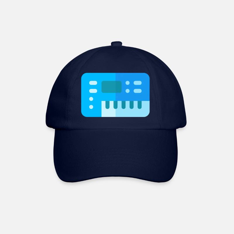 synthesizer - Baseball Cap - blue/blue