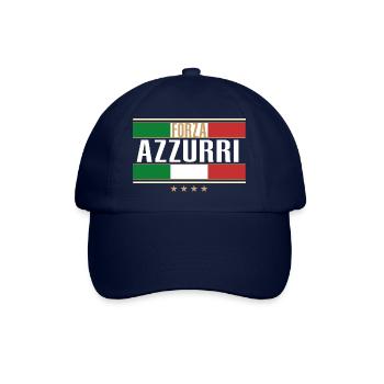 Forza Azzurri - Foot Europe Champion Italie - Casquette classique - bleu/bleu - Devant