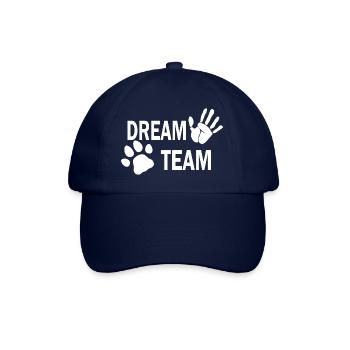 Chien chien - Casquette classique - bleu/bleu - Devant