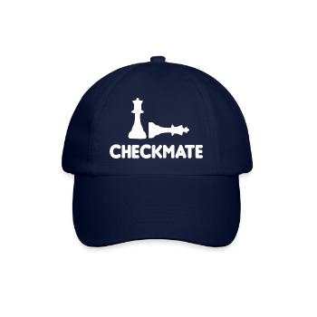 Checkmate Chess game - Baseball Cap - blue/blue - Front