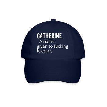 Catherine un nom donné à Fucking Legends - Casquette classique - bleu/bleu - Devant