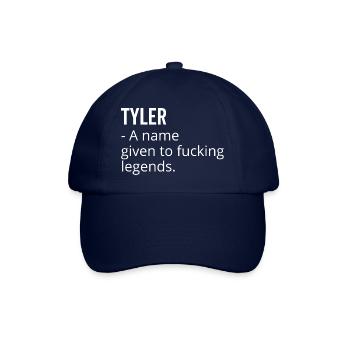Tyler un nom donné à Fucking Legends - Casquette classique - bleu/bleu - Devant