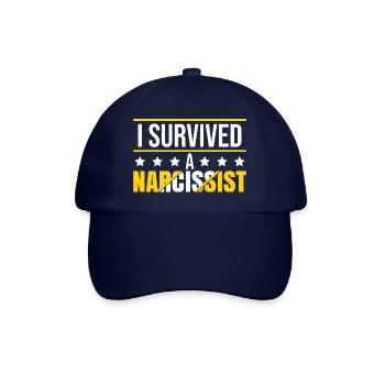 Funny Divorce - Baseball Cap - blue/blue - Front