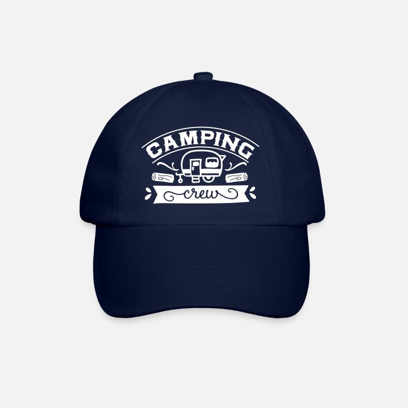 Camping crew - Baseball Cap - blue/blue