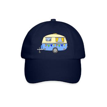 Caravane Caravane Vintage Bleu Clair - Casquette classique - bleu/bleu - Devant