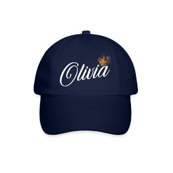 Olivia Nom pour Femmes Enfants Bambins - Olivia - Casquette classique - bleu/bleu - Devant