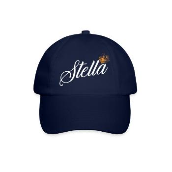 Stella Name for Women Kids Toddlers - Stella - Baseball Cap - blue/blue - Front