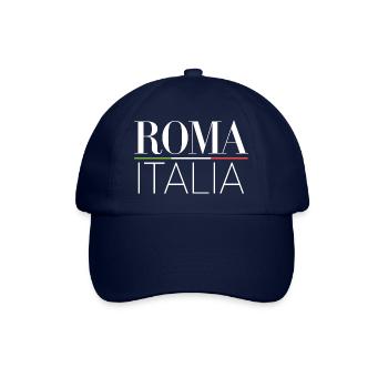 Roma - Italia - Casquette classique - bleu/bleu - Devant