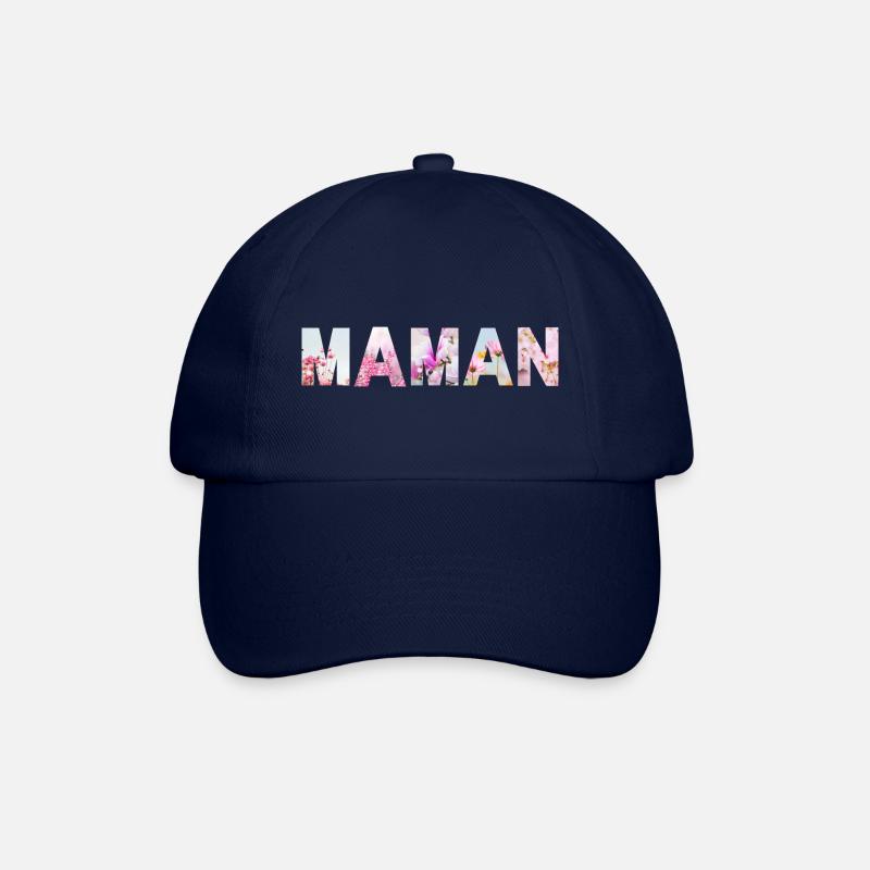 Maman fleuri pour la meilleure des mamans - Casquette classique - bleu/bleu