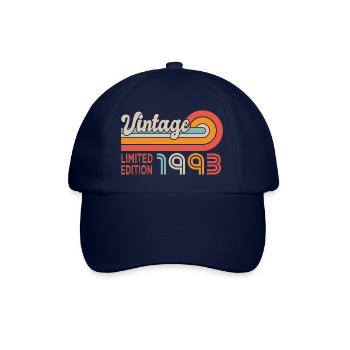 anniversaire 30 ans anniversaire vintage 1993 - Casquette classique - bleu/bleu - Devant