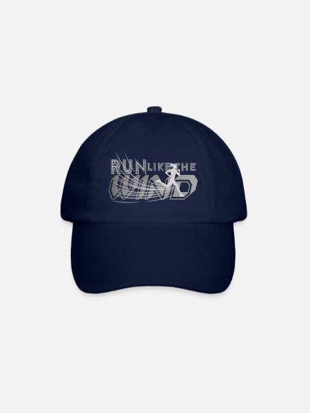 Run Like The Wind - Baseball Cap - blue/blue