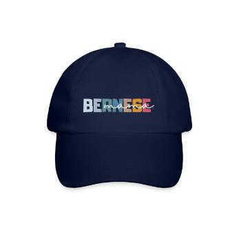 Cadeau de maman bernoise Bouvier bernois cadeau moderne - Casquette classique - bleu/bleu - Devant