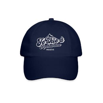 Je skie à Rochebrune Megève - Casquette classique - bleu/bleu - Devant