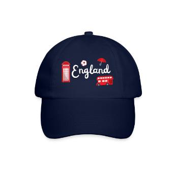 England Traveler - Baseballkappe - Blau/Blau - Vorne