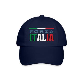 Forza Italia Football Fans - Casquette classique - bleu/bleu - Devant