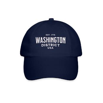 Washington district USA - Baseball Cap - blue/blue - Front