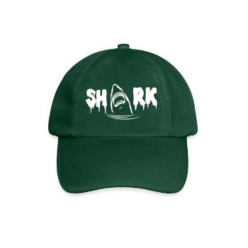 Shark - Baseball Cap - bottle green - Front