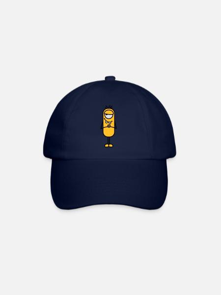Monster - Baseballkappe - Blau/Blau