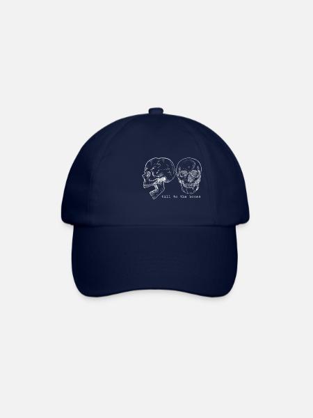 Till to the bones - Baseballkappe - Blau/Blau