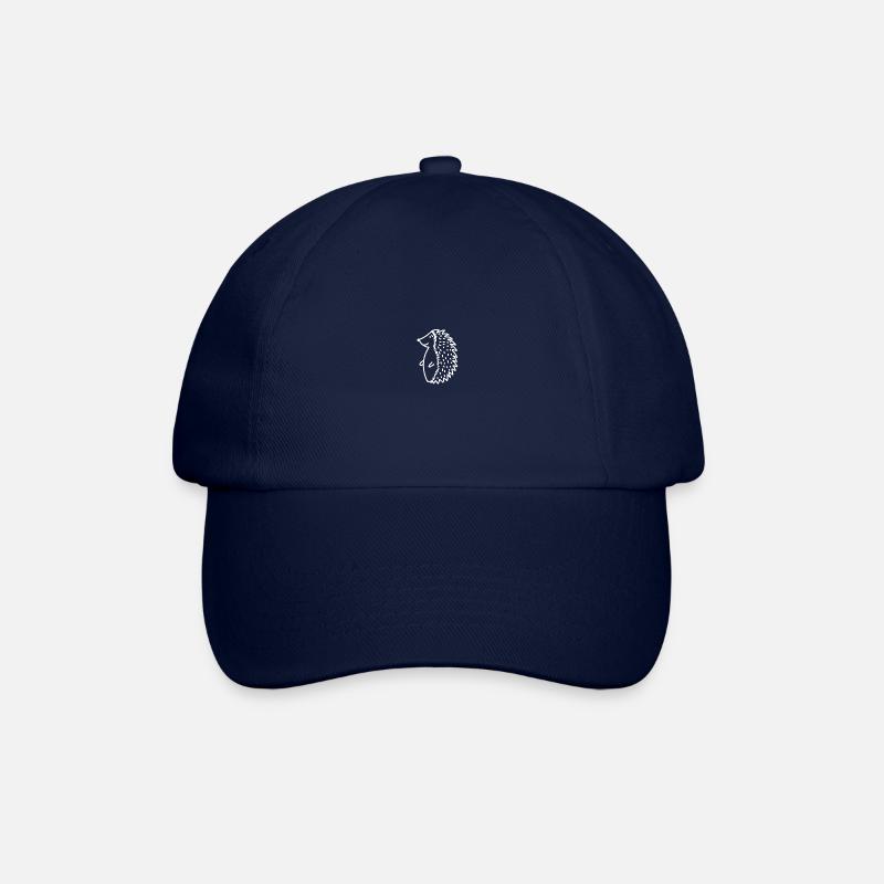 Hedgehog forest - Baseball Cap - blue/blue