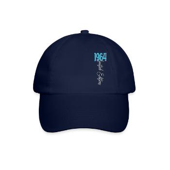 1964 Vintage anniversaire drôles dictons - Casquette classique - bleu/bleu - Devant