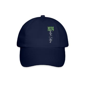 1974 Vintage anniversaire drôles dictons - Casquette classique - bleu/bleu - Devant