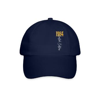 1984 Vintage anniversaire drôles dictons - Casquette classique - bleu/bleu - Devant