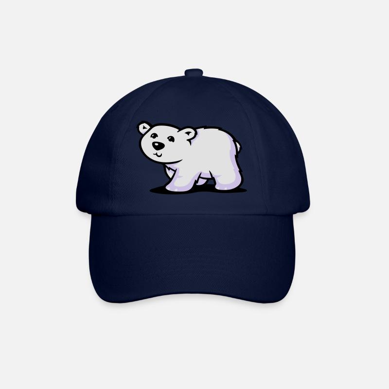 Eisbär - Baseballkappe - Blau/Blau
