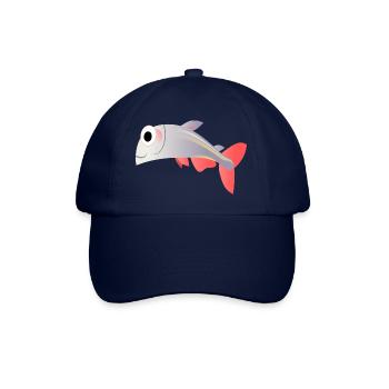 fish fish animal animals11 - Baseball Cap - blue/blue - Front
