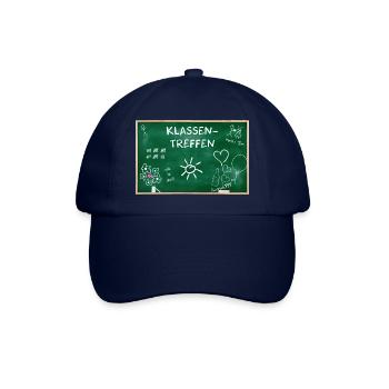 Klassentreffen Schule Geschenk Klasse Treffen Idee - Baseballkappe - Blau/Blau - Vorne